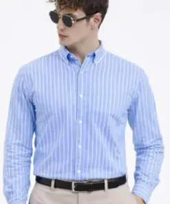 SkyLine Classic Striped Shirt – Smart. Sharp. Sophisticated.